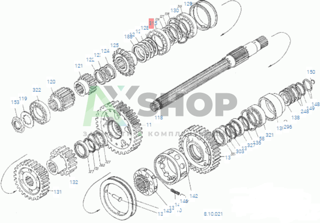 6-36214 Подшипник  шариковый радиально-упорный однорядный