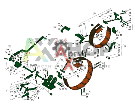 6.23.020 Кронштейн левый
