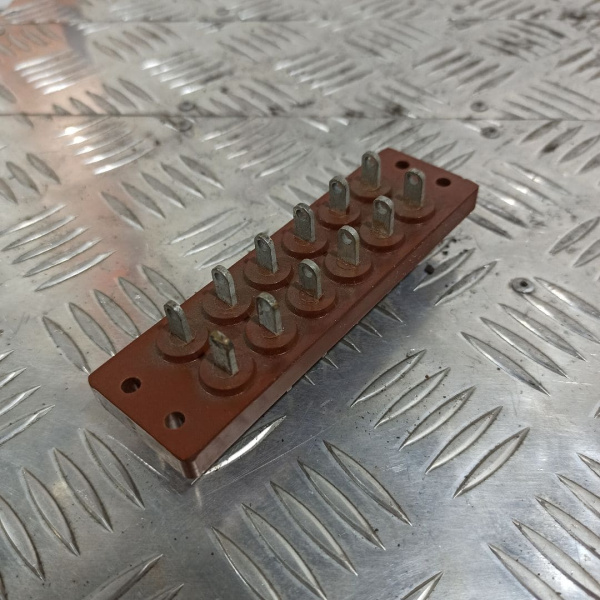 Плата клеммная 12 контактов