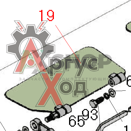6.47.035-1 Крышка левая в сборе