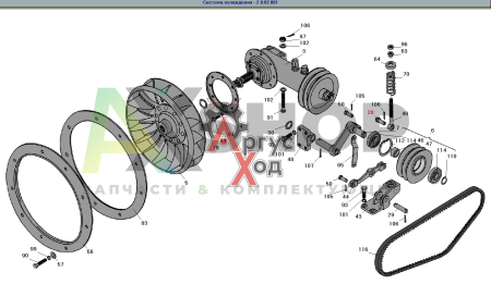 А5.23.140-2 КН Палец тяги тормоза остановочного