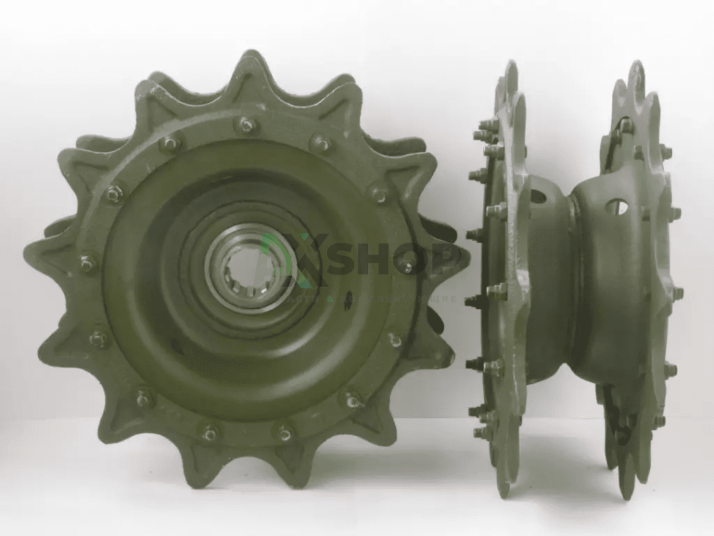 Колесо ведущее (венцы ОШ на болтах, 13 зуб.\ ступица D-70) 3403-3202010-50