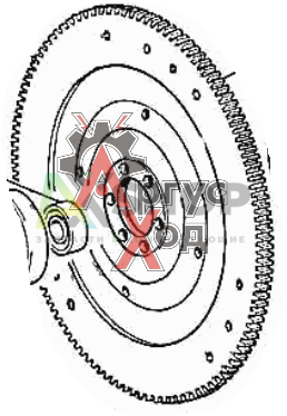 21А-1005115 Маховик в сборе