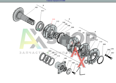 8.10.210 Прокладка