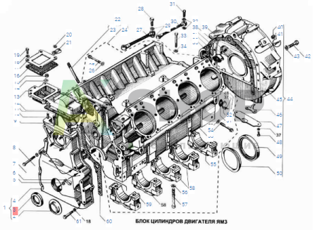 201-1005034-Б3 Сальник 2.3-64х95-2