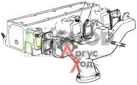 130-1008025-Б Газопровод выпукной