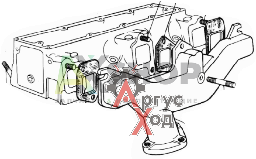 130-1008025-Б Газопровод выпукной