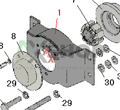 6.45.048 Скоба в сборе