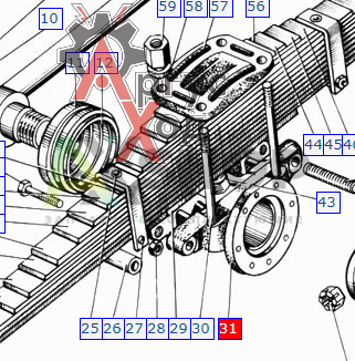 131-2918070 Башмак рессоры задней балансирной подвески в сборе