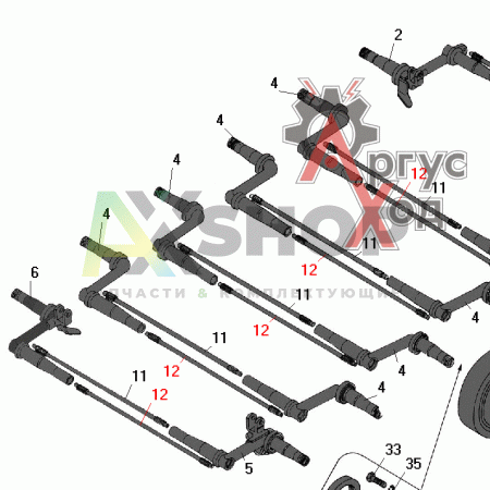 8.32.109 Торсион правый