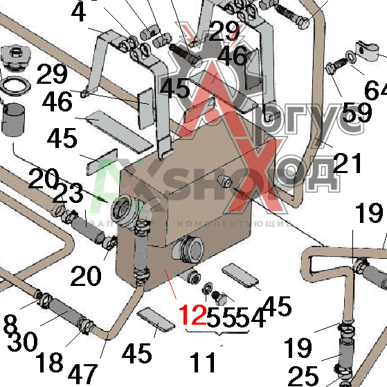 8.07.031-2 Бак масляный