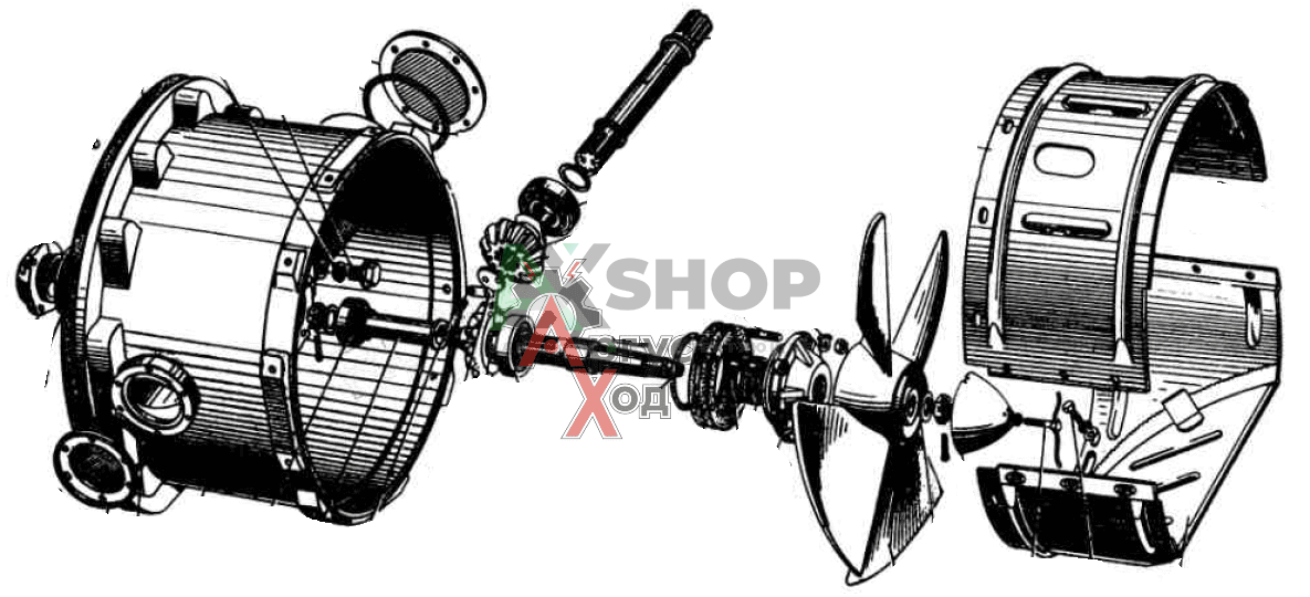 41-3224010-А Водомётный движатель в сборе