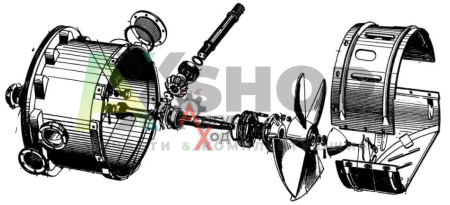 41-3224010-А Водомётный движатель в сборе