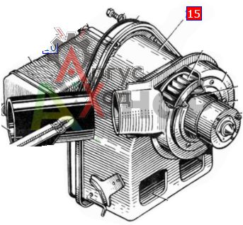 130-8101070-Б Кожух отопителя с вентилятором в сборе