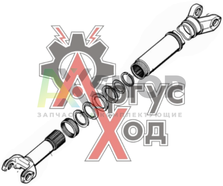 55111-2205011-10 Вал карданный среднего моста