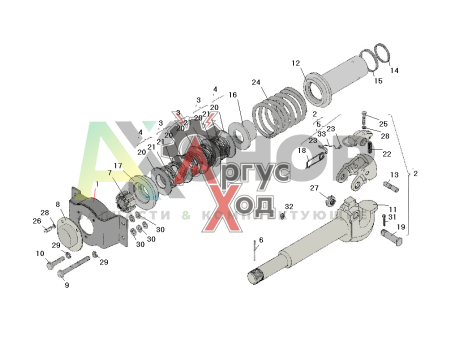 6.45.048 Скоба в сборе