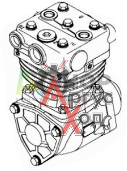 53205-3509015 Компрессор 2-х цилиндровый