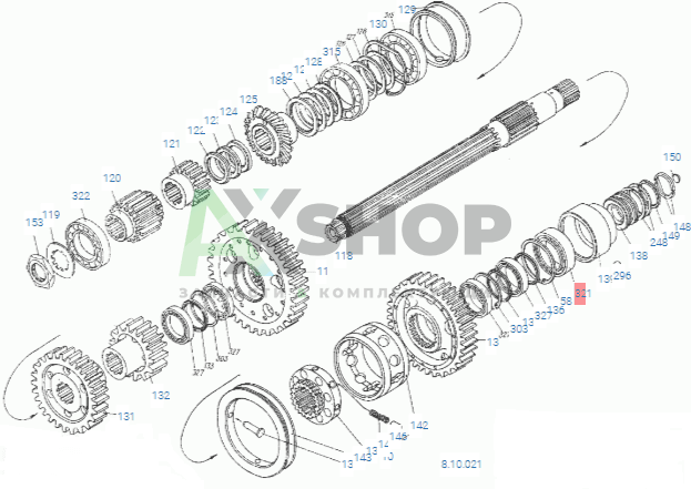212К5 Подшипник шариковый радиальный