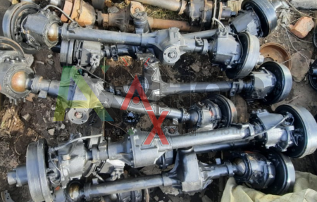 469Б-2300010-01 Мост военный передний с тормозами и ступицами в сборе