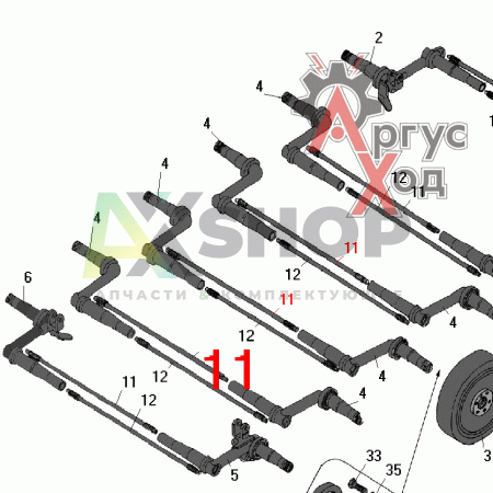8.32.108 Торсион левый