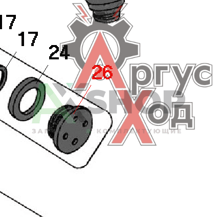 8.32.155 Гайка балансира
