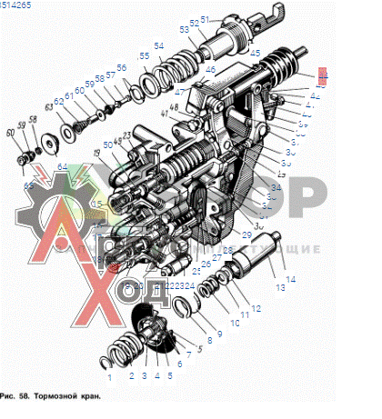 130-3514275-А Чехол тяги тормозного крана защитный