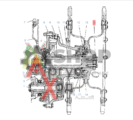 3403-2607049 Крышка ступицы