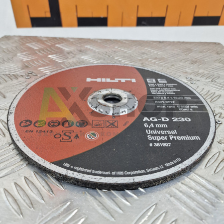 Шлифовальный круг по металлу AG-D (230x6.4x22.2 мм) 2075167