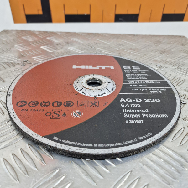 Шлифовальный круг по металлу AG-D (230x6.4x22.2 мм) 2075167