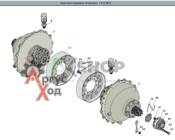8.11.109 Барабан тормозной