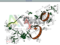 8.23.102 Тяга остановочного тормоза короткая