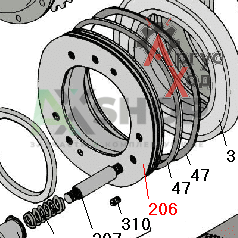 8.10.515 Диск отжимной