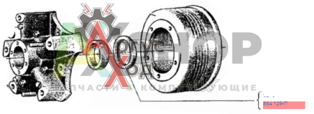 864129-02 Манжета задней ступицы