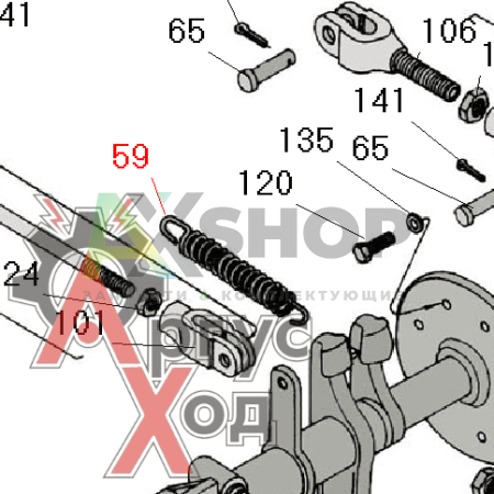 6.22.154-1 Пружина