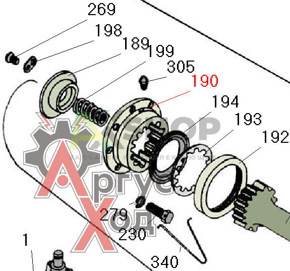 8.10.422 КН Муфта зубчатая  
