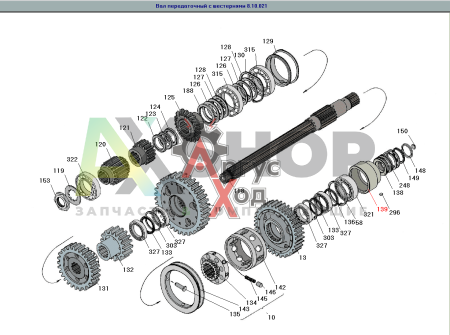 8.10.249 Опора маслопровода