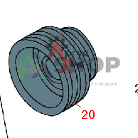 8.01.108-1 Шкив МТЛБ