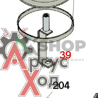 6.61.050-3 Кронштейн в сборе