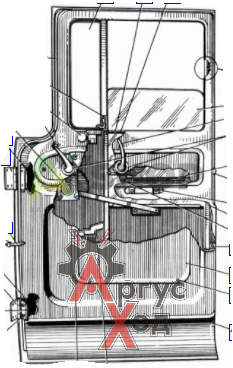 130-6100010 Двери  правая в сборе