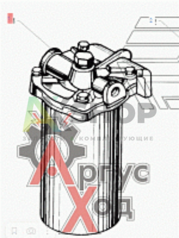 204А-1105510-Б Фильтр грубой очистки топлива в сборе