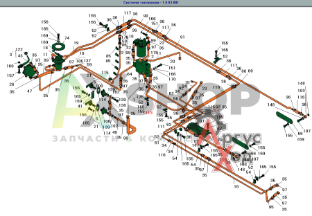 8.03.244-1 Труба к бачку слива
