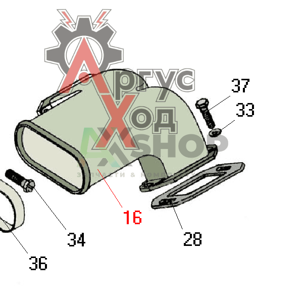 8.09.101 Патрубок соединительный впускных коллекторов