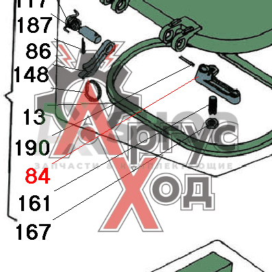 6.47.207 Рукоятка запора
