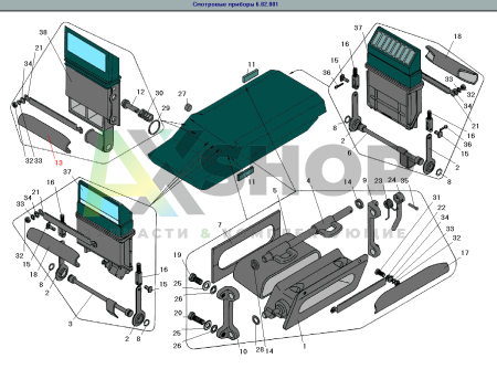 6.82.119 \ 6.82.108 Налобник 
