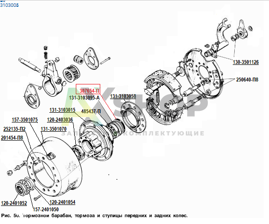 307654-П Сальник ступицы 115х145х15