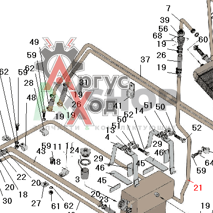 2С1.07.140-1 Труба отводящая