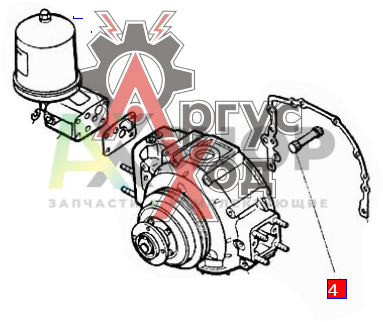 740.1318082 Вал привода гидромуфты