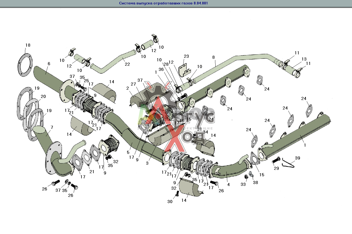 8.04.114-1 Кожух сильфона