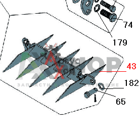 6.47.077 Жалюзи в сборе