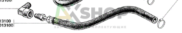 31602-1013100 (3741-1013100) Шланг отводящий